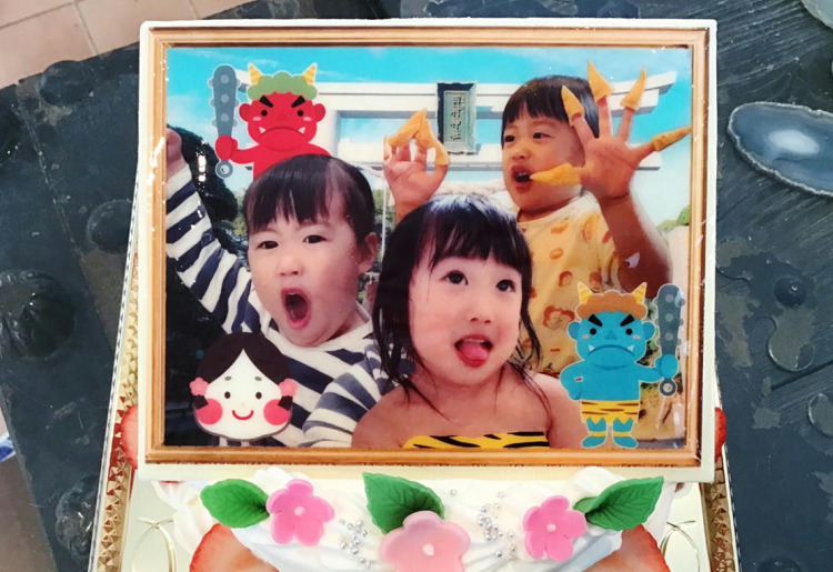  特別注文ケーキ写真