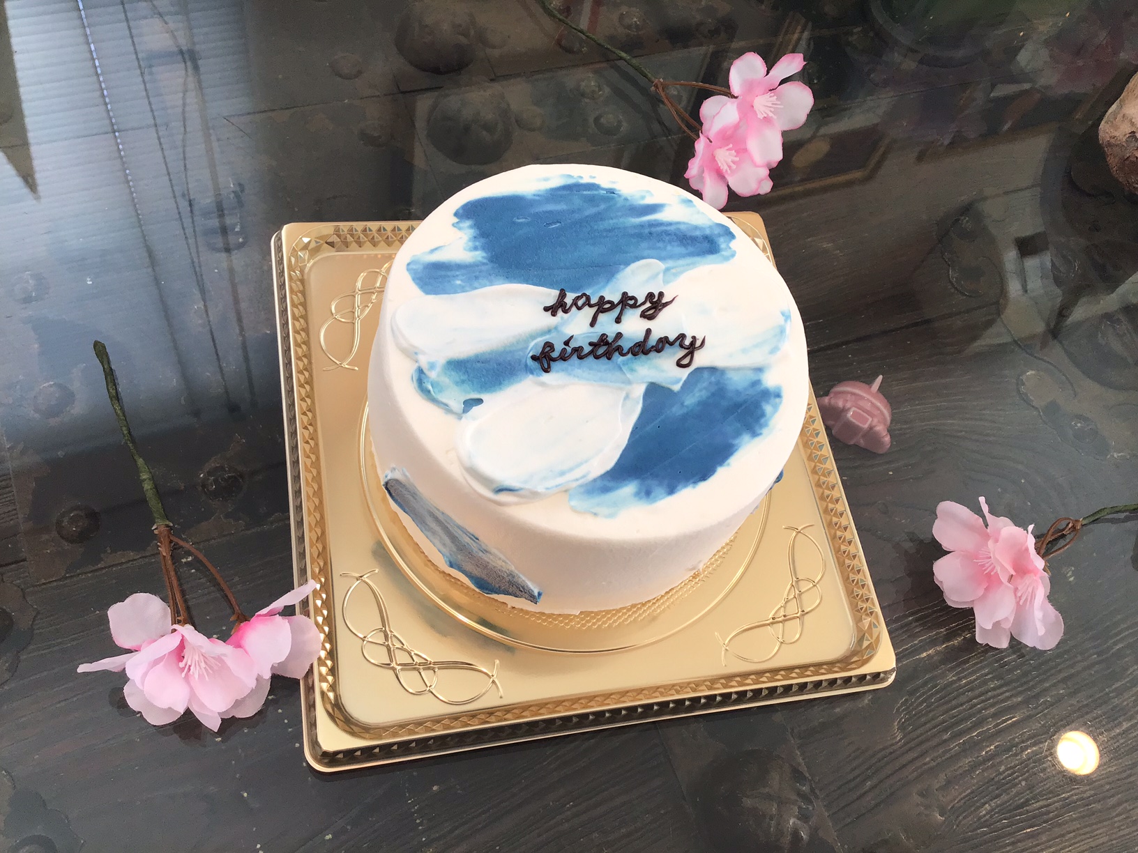 香川県ケーキ　高松市ケーキ　グレースケーキ　お誕生ケーキ　バースデーケーキ　センイルケーキ　デザインケーキ　韓国ケーキ
